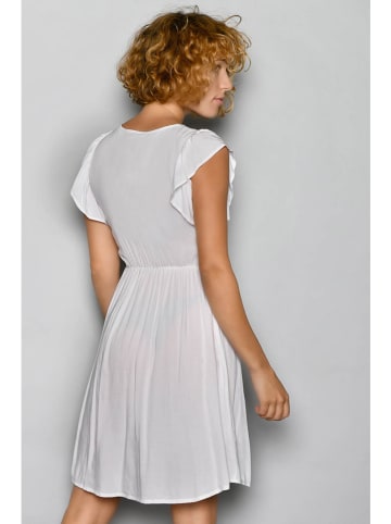 Tarifa Kleid in Weiß/Bunt