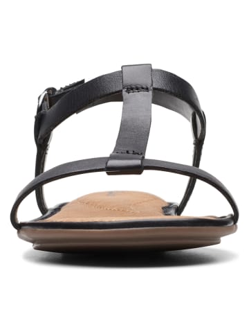 Clarks Leren sandalen zwart