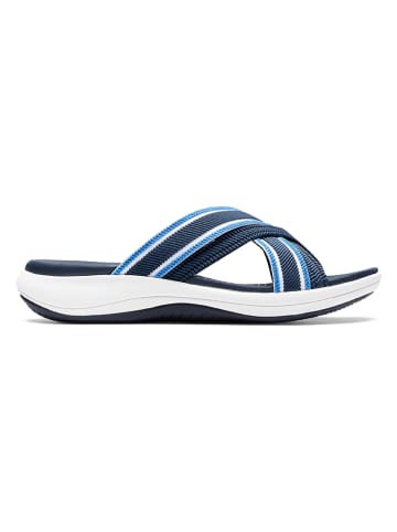 Clarks Slippers blauw