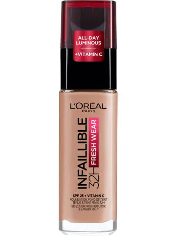 L Oreal Foundation "Infaillible 32H Fresh Wear - 60 Rose Ivory", 30 ml