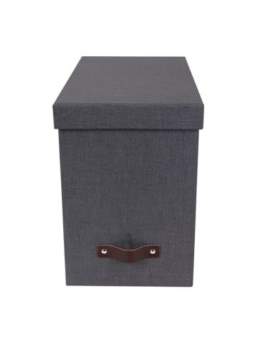 BigsoBox Pudełko "Johan" w kolorze czarnym - A4