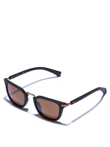 Calvin Klein Damskie okulary przeciwsłoneczne w kolorze czarno-brązowym