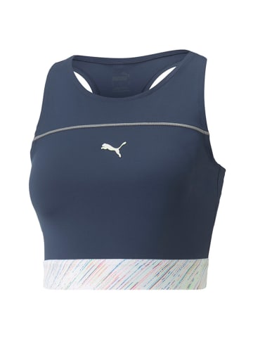 Puma Bustier "Run High Shine in Dunkelblau