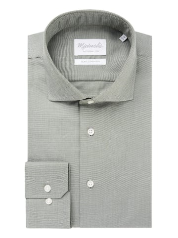 Michaelis Hemd - Slim fit - in Grün