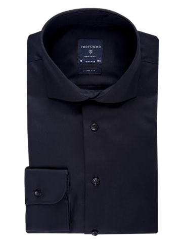 PROFUOMO Koszula - Slim fit - w kolorze czarnym