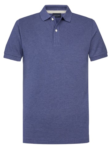 PROFUOMO Koszulka polo w kolorze niebieskim