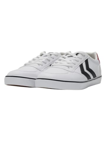 Hummel Skórzane sneakersy w kolorze białym