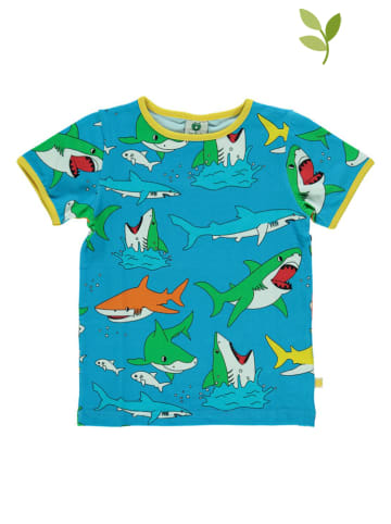 Småfolk Shirt "Shark" in Blau