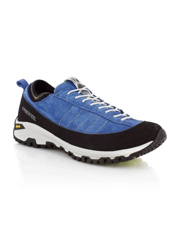 Kimberfeel Leder-Wanderschuhe "Marley" in Blau/ Schwarz