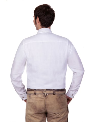 Edelnice Trachtenhemd "Jan" in Weiß