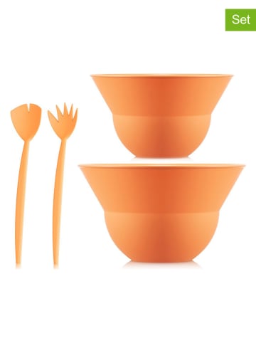 bodum 4tlg. Salatschüssel-Set "Topee" in Apricot