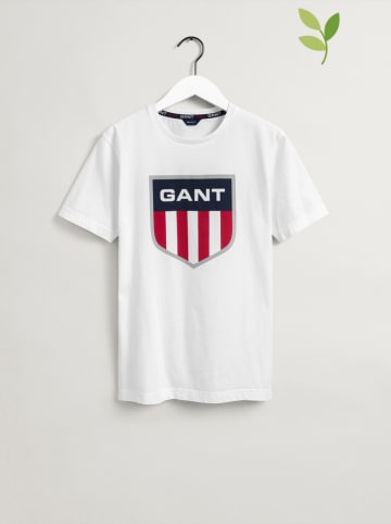 Gant Koszulka w kolorze białym