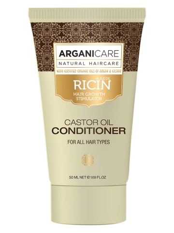 Argani Care Leave-in conditioner "Castor Oil - voor alle haartypes", 50 ml