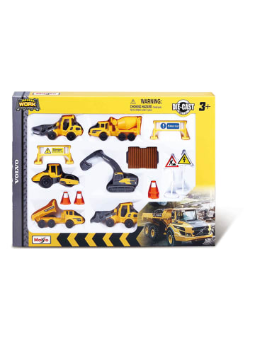 Maisto Speelgoedauto-set "MiniWorkMachines Volvo" - vanaf 3 jaar