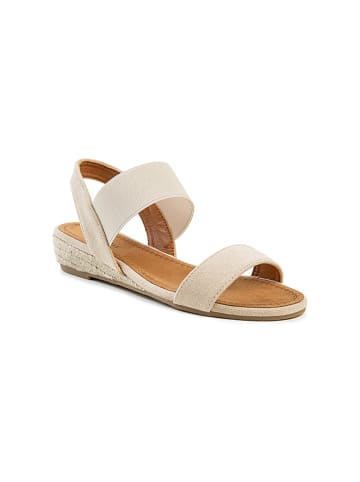 Foreverfolie Sandalen in Beige