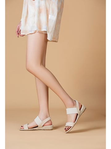 Foreverfolie Sandalen in Beige