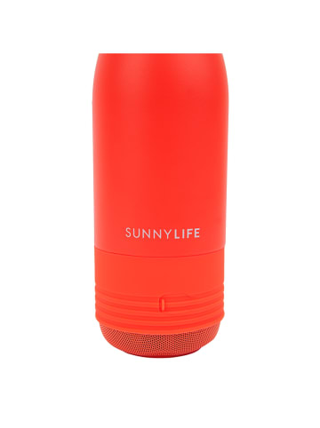 Sunny Life Bidon "Sound" w kolorze czerwonym z głośnikiem - 360 ml