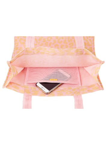 Sunny Life Strandtasche "Market" in Rosa - (B)38 x (H)52 x (T)12 cm