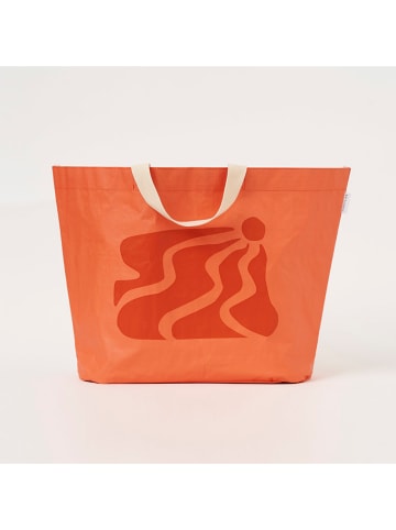 Sunny Life Strandtas "Terra" oranje - (B)70 x (H)52 x (D)22 cm