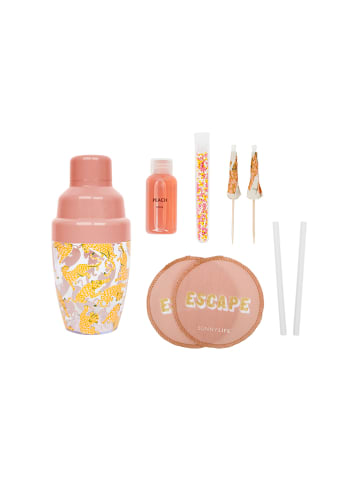 Sunny Life Cocktail-Shaker-Set "Carry on" in Rosa