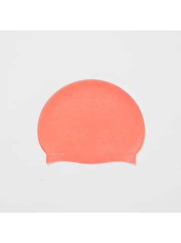 Sunny Life Badekappe "Heart" in Pink - (L)22 x (B)21 cm