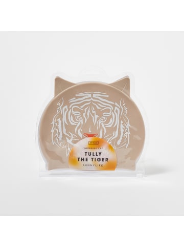 Sunny Life Badekappe "Tully the Tiger" in Hellbraun - (L)22 x (B)21 cm