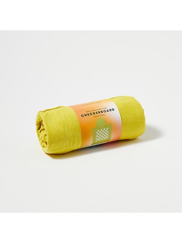 Sunny Life Badcape "Checkerboard" lichtgroen - (L)63 x (B)62 cm