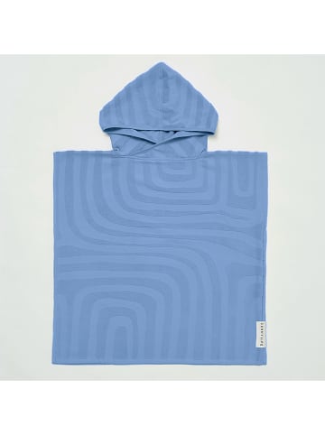 Sunny Life Badcape lichtblauw - (L)70 x (B)70 cm