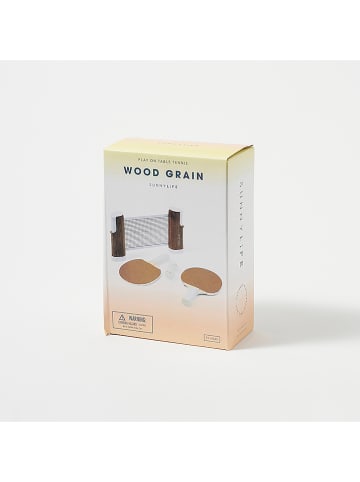 Sunny Life Tischtennis-Set "Wood grain" - ab 6 Jahren