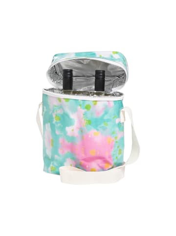 Sunny Life Kühltasche "Picnic" in Türkis/ Rosa - (B)22 x (H)38 x (T)10 cm