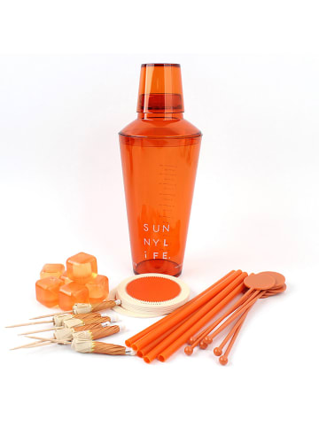 Sunny Life Cocktailshakerset "Poolside Entertaining" oranje