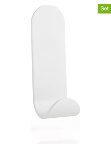 Zone Denmark 2-delige set: wandhaken "A-Hook" wit - (B)2,5 x (H)7,5 x (D)3,3 cm