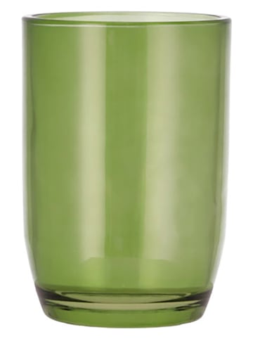 Zone Denmark Tandenborstelbeker "Vintage" groen - (H)11 x Ø 7,5 cm