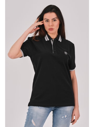 Holo Generation Poloshirt in Schwarz