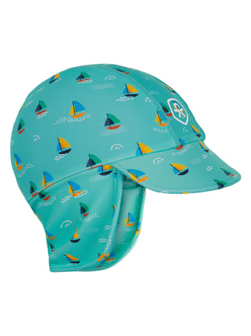 Color Kids Pet met nekbescherming turquoise