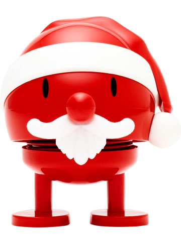 Hoptimist Decoratief figuur "Santa Claus Bumble S" rood - (B)6 x (H)7 x (D)5 cm