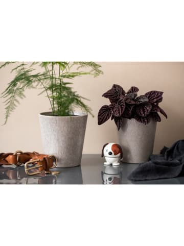 Hoptimist Dekofigur "Dog" in Weiß - (B)5 x (H)6 x (T)5 cm