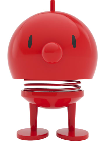 Hoptimist Dekofigur "Bumble M" in Rot - (B)8 x (H)10 x (T)7 cm