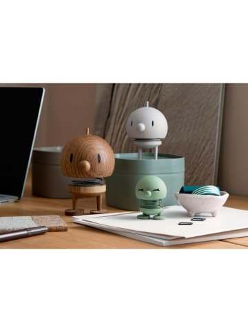 Hoptimist Figurka dekoracyjna w kolorze szarobrązowym - wys. 10 x Ø 7,5 cm