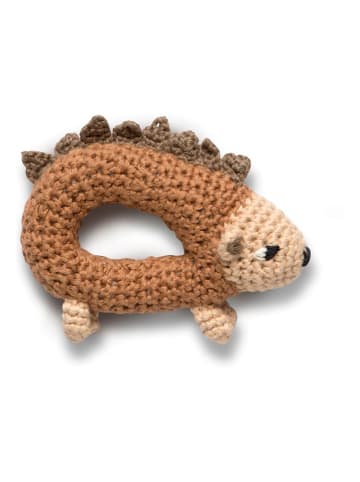 Sebra Szydełkowana grzechotka "Twinkle the hedgehog" - 0+
