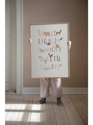 Sebra Kunstdruck "Nightfall Alphabet" - (B)50 x (H)70 cm