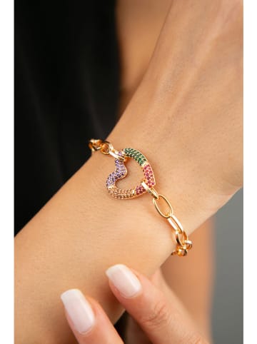 Heliophilia Vergulde armband met sierelement