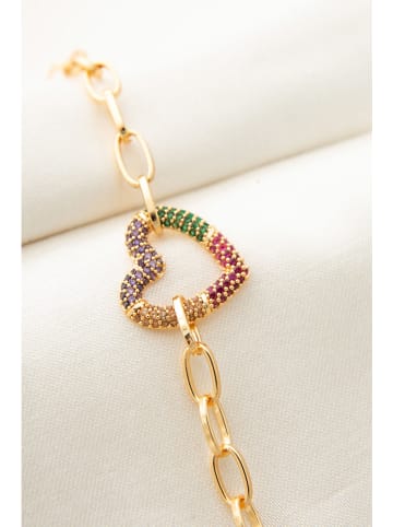 Heliophilia Vergulde armband met sierelement