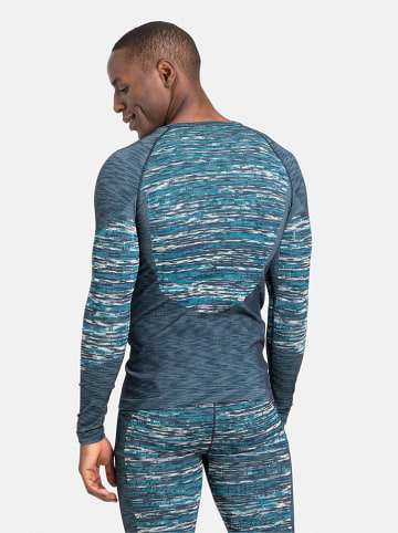 Odlo Funktionsunterhemd "Blackcomb Eco" in Blau