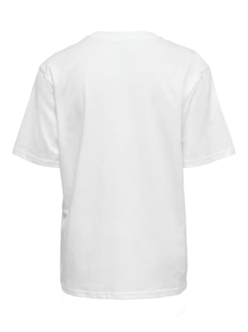ONLY Koszulka "Talia" w kolorze białym