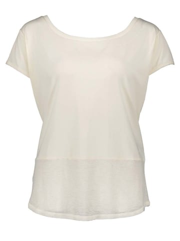 Gymshark Trainingsshirt "Whitney Longline" crème
