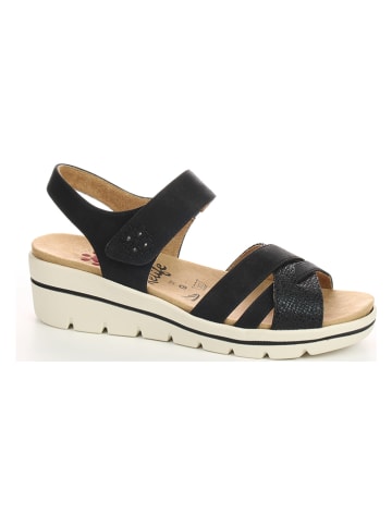 Relife Sleehaksandalen zwart