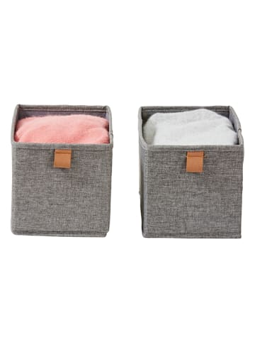 STORE IT 2er-Set: Organizer in Grau - (B)30 x (H)15 x (T)15 cm