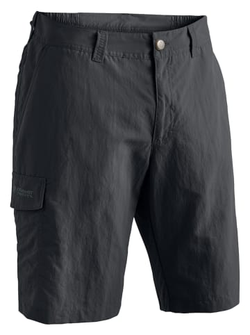 Maier Sports Wanderbermudas "Main" in Schwarz