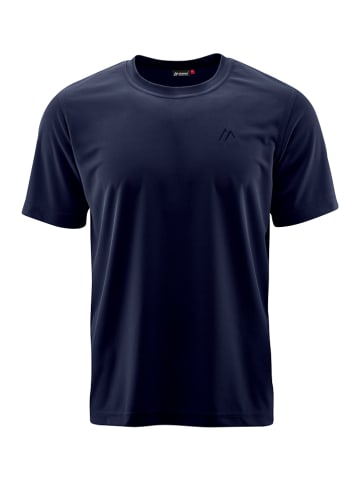 Maier Sports Functioneel shirt "Walter" donkerblauw